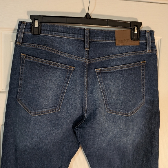J Crew Mercantile Flex Women's Distressed Straight Jeans Size 33x32 - Picture 8 of 12